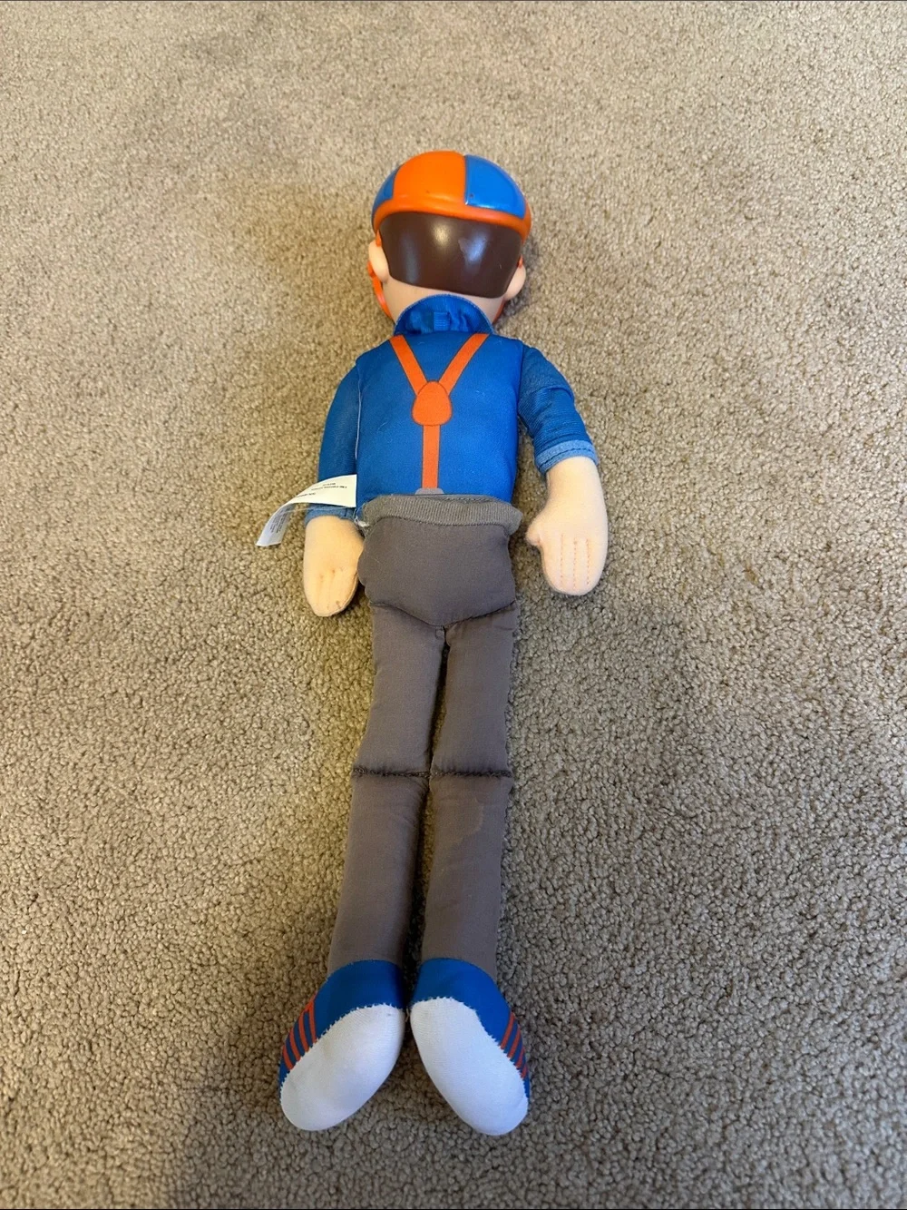 Blippi Plush Doll - Blue and Orange Outfit